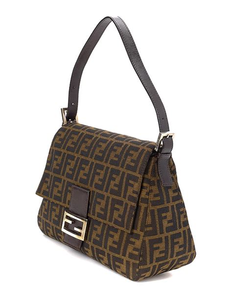 fendi shoulder bag zucca|authentic fendi zucca handbags.